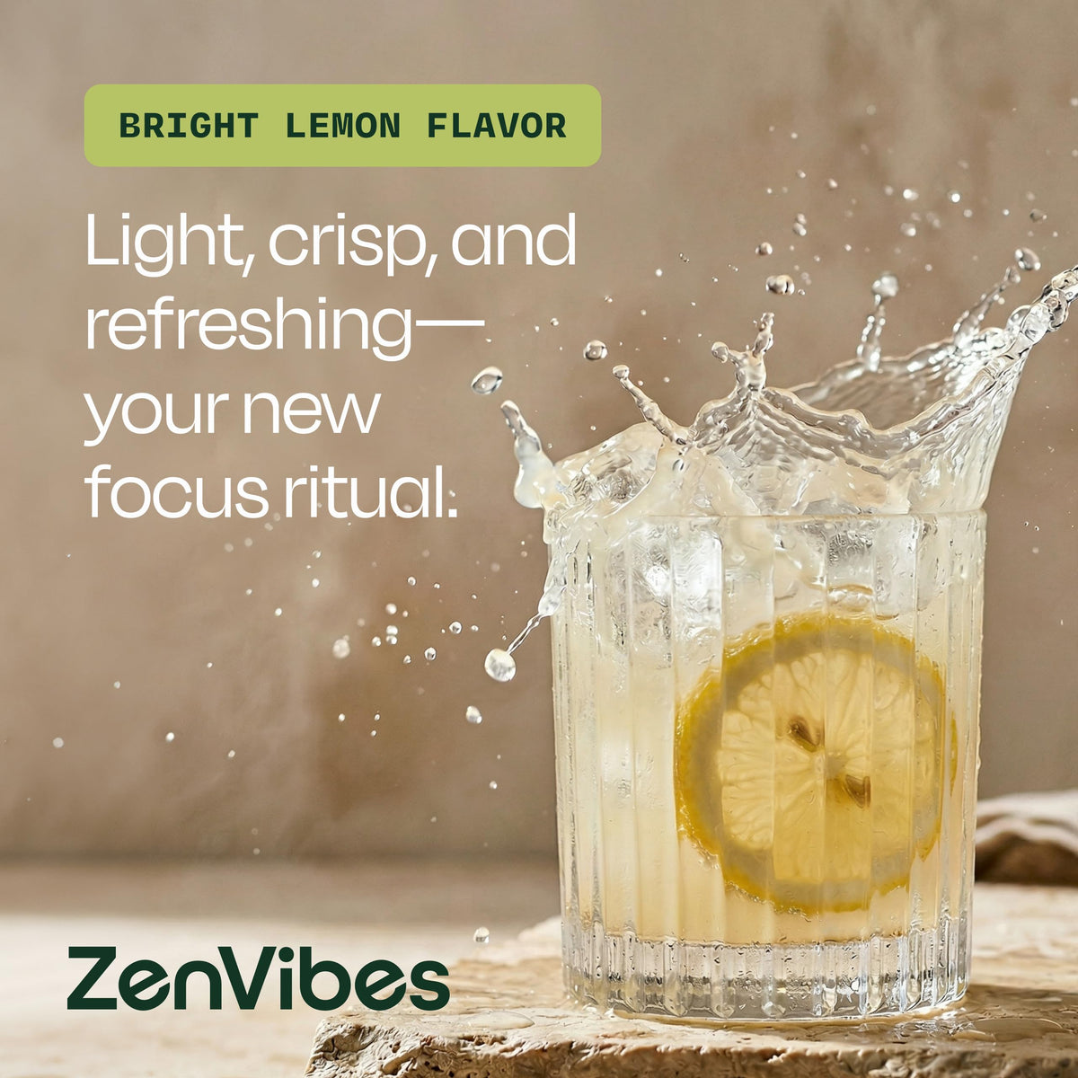 Zen Vibes Calm & Cortisol stick avec citron