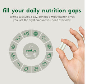 Zenkgo Compléments Alimentaires Femmes 60 Capsules avec des ingrédients naturels