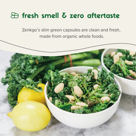 Zenkgo Compléments Alimentaires Femmes 60 Capsules avec un verre d'eau