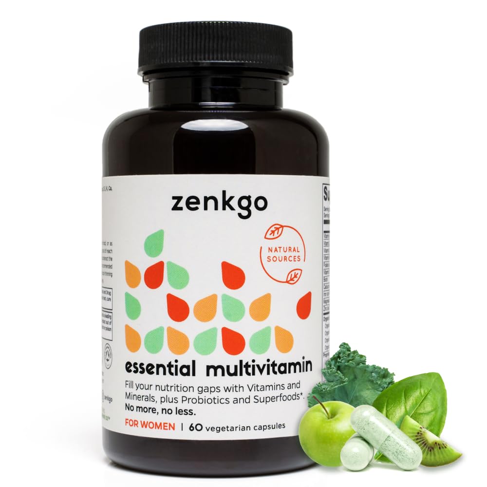 Zenkgo Multivitamines Femmes 60 Capsules vue avant