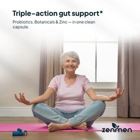 Zenmen H. Pylori Support, étiquette du produit avec ingrédients