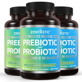 Zentastic Probiotiques 50 Milliards CFU vue avant du produit