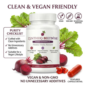 Zenthers Beetwise 400Mg avec des ingrédients naturels
