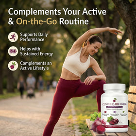 Zenthers Beetwise capsules sur un fond naturel