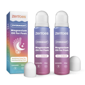 ZenToes Huile de Magnésium Roll-On 100 ml, vue avant