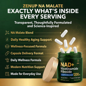ZenUP Complément Alimentaire NAD 1200mg sur fond blanc