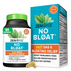 Zenwise Health Complément Alimentaire Enzymes 60 Capsules Végétales - vue avant