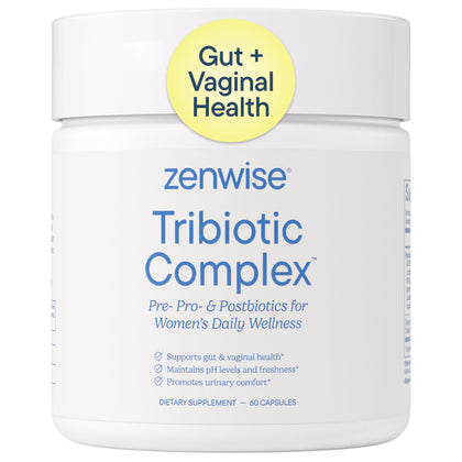 Zenwise Health Tribiotic 60 capsules vue de face