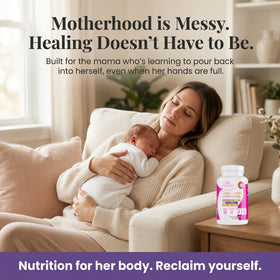 Zenzani Align & Shine vitamines postnatales étiquette détaillée