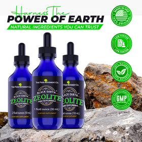 Zeolite Liquide 250 mcg avec une cuillère doseuse