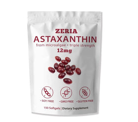 Zeria Astaxanthin 12 mg gélules souples en sachet