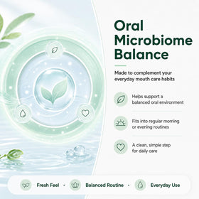 ZEROBREATH Oral Defence en main avec un sourire confiant