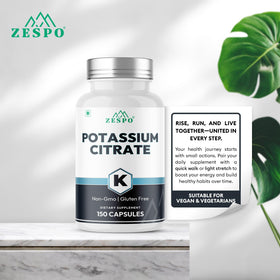 Zespo Citrate de Potassium 800mg flacon en perspective
