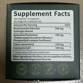 ZESTFLOW Complément NAD+ 1000 mg avec d'autres compléments