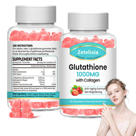 Zetelixia Gummies Collagène Glutathion 120 gummies vue avant