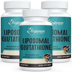 Zeylamum Glutathione Liposomal 2400 MG gélules softgels vue de face