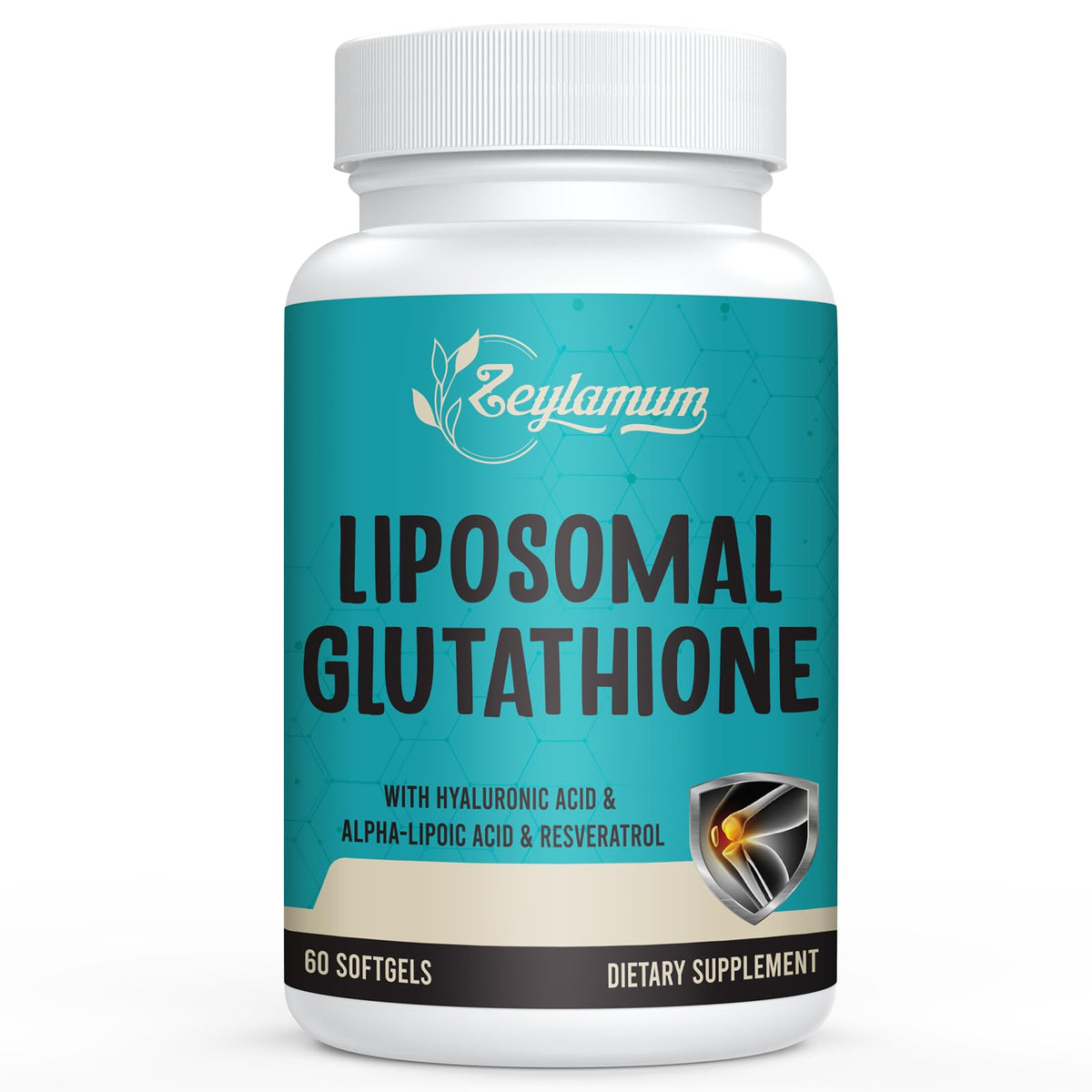 Zeylamum Glutathione Liposomal 2400 MG gélules vue avant