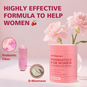 Zhibenon probiotiques féminins avec ingrédients naturels