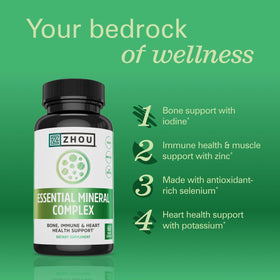 ZHOU Complexe Minéral Essentiel capsules végétales