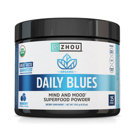 ZHOU Daily Blues 170g vue avant avec étiquette myrtille