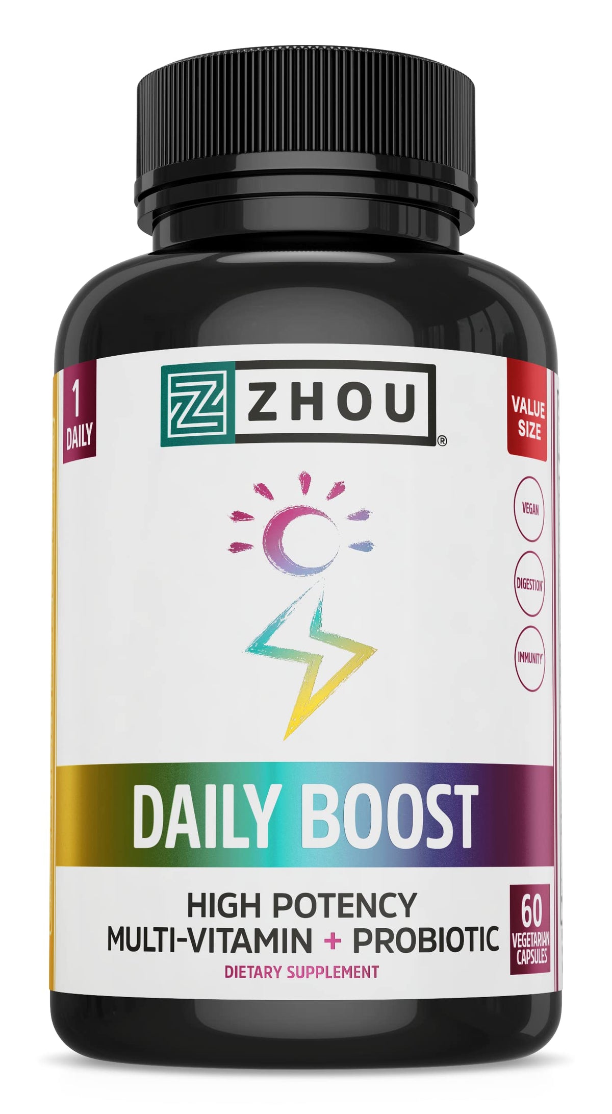 ZHOU Daily support 30 capsules végétales vue de face
