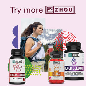 ZHOU Dihydroberberine 100 mg en mode de vie actif
