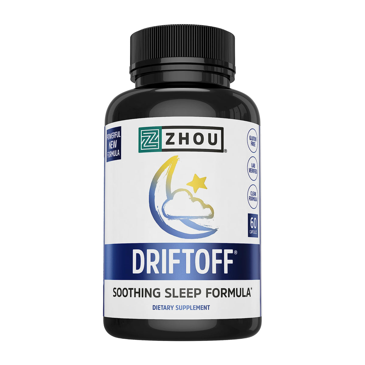ZHOU Driftoff 60 capsules végétales en boîte