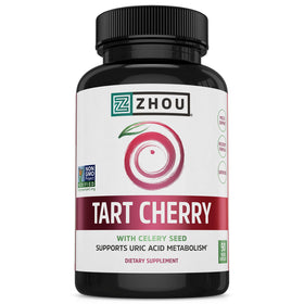 ZHOU Extrait de Cerise Acide 1000 mg Gélules Végétales Vue de Face