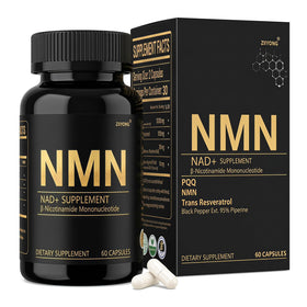 ZIIYONG NMN 1000mg Complément Alimentaire 60 Capsules vue de face