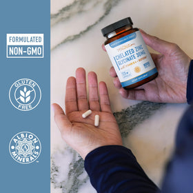Zinc Chélaté 30mg SMNutrition avec d'autres compléments alimentaires