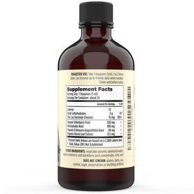 Zinc Liquide 4-en-1 Sacred Eats versé dans une cuillère