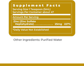 Zinc Liquide Ultra sur une table, présentation du produit
