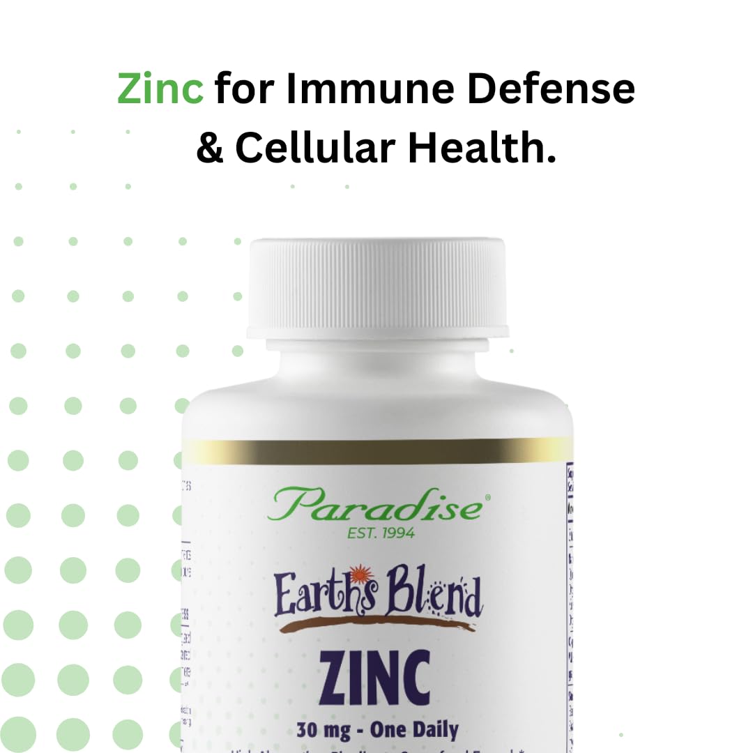 Zinc Picolinate Paradise Herbs avec une bouteille d'eau