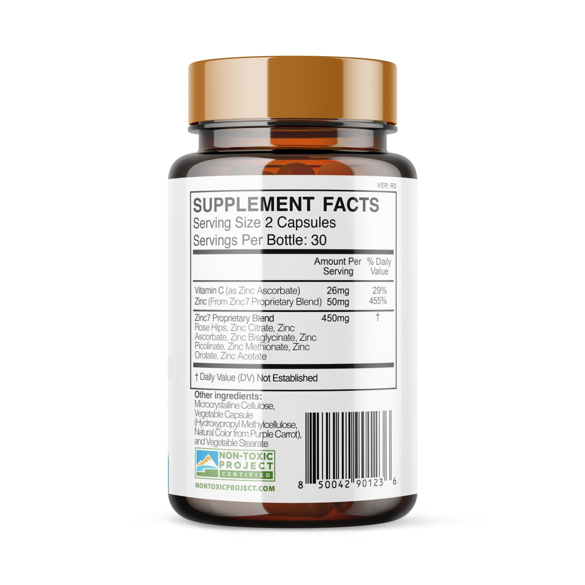 Zinc7, capsules dans un environnement naturel