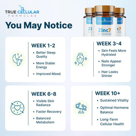Zinc7 capsules, vue de près sur le produit