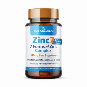 Zinc7 de True Cellular Formulas 60 capsules de 50mg