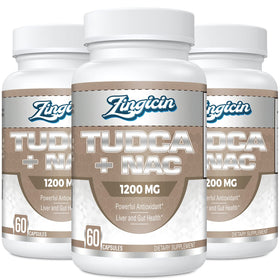 Zingicin TUDCA avec NAC 1200mg 180 gélules avant