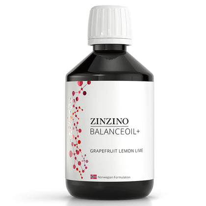 ZINZINO BalanceOil+ Sirop Pamplemousse Citron Vert 300 ml vue avant