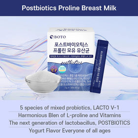 ZIOSTAND BOTO sachets de probiotiques ouverts
