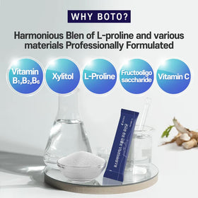 ZIOSTAND BOTO sachets de probiotiques sur une table