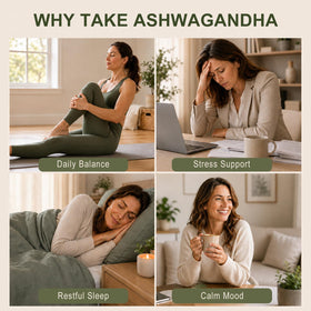 ZIPINKJ Ashwagandha 2100mg capsules avec poivre noir