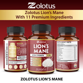 Zolotus Champignon Lion capsules dans un bol