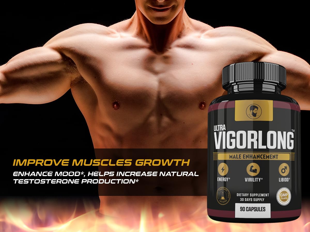 Zonata Ultra VigorLong capsules sur fond blanc