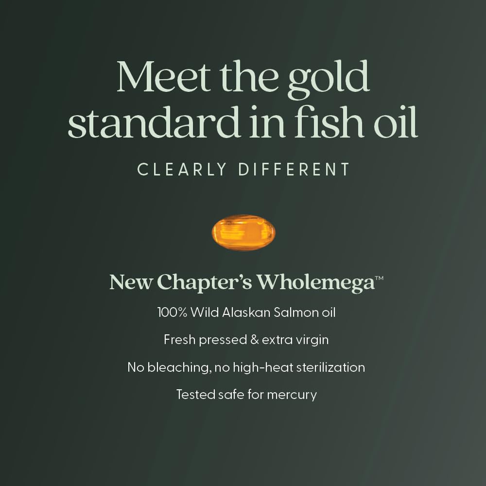 Zoom sur l'étiquette de Wholemega Huile de Poisson
