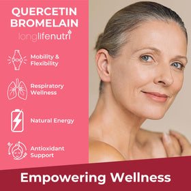 Zoom sur la composition de LongLifeNutri Quercetine et Broméline