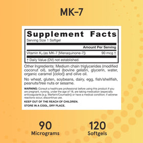 Zoom sur la gélule de Jarrow Formulas MK-7