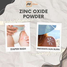 Zoom sur la poudre d'oxyde de zinc mGanna