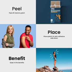 Zoom sur la texture du patch Veru Wellness