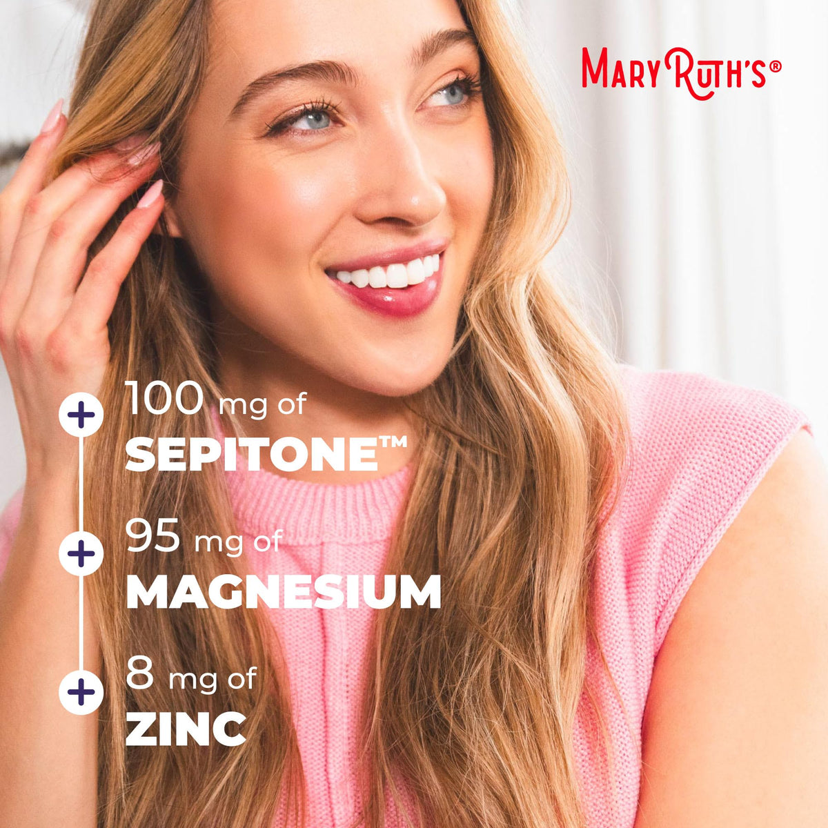 Zoom sur le bouchon du flacon MARYRUTH'S Multimineral Liquide de Nuit