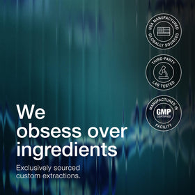 Zoom sur le complément Toniiq NAD+ Liposomal 1500mg, mise en avant des ingrédients